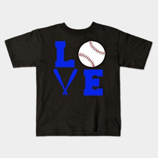 LOVE Baseball Kids T-Shirt